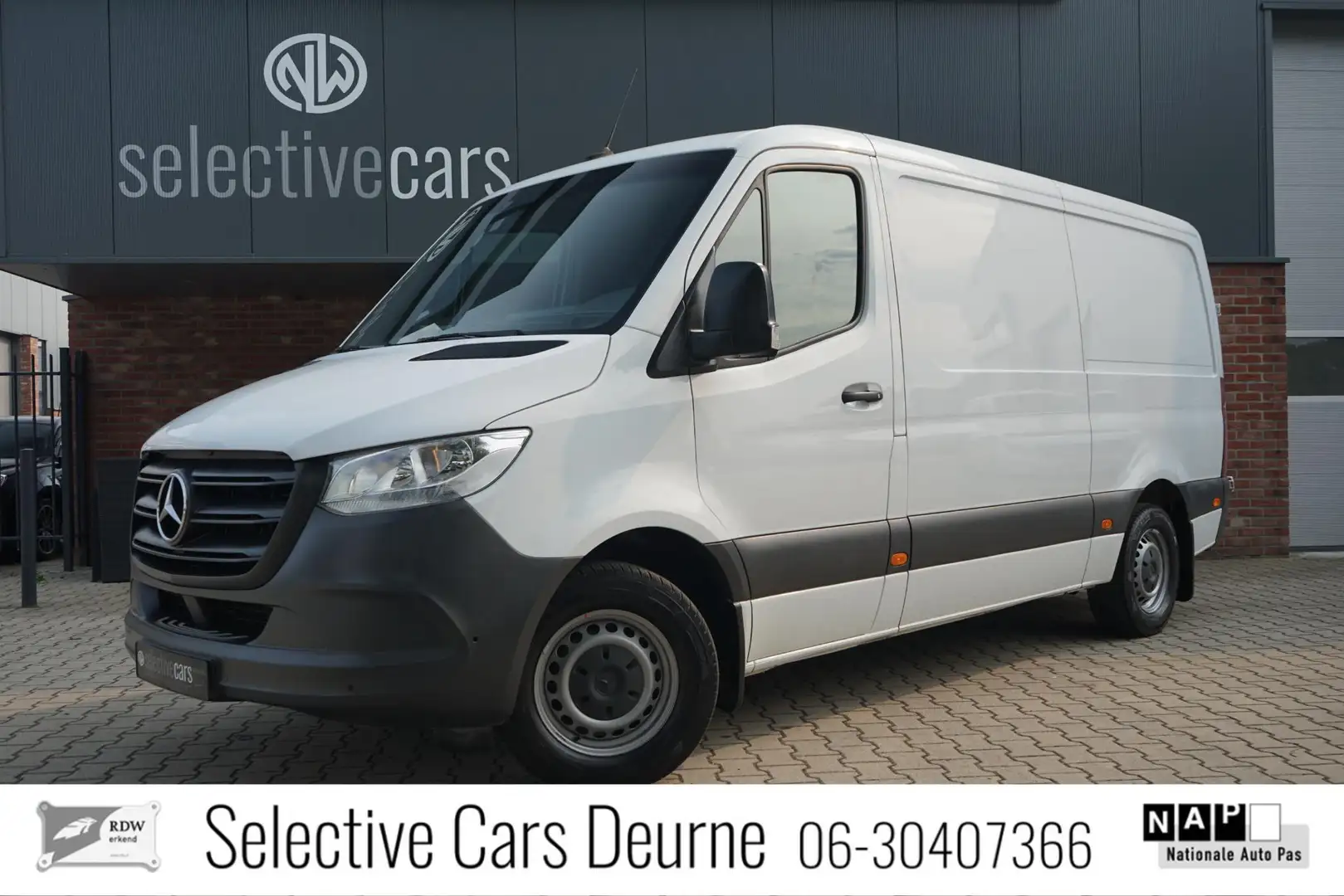 Mercedes-Benz Sprinter 314 2.2 CDI L2H1 EURO 6 , Camera, Trekhaak, Standk Blanc - 1