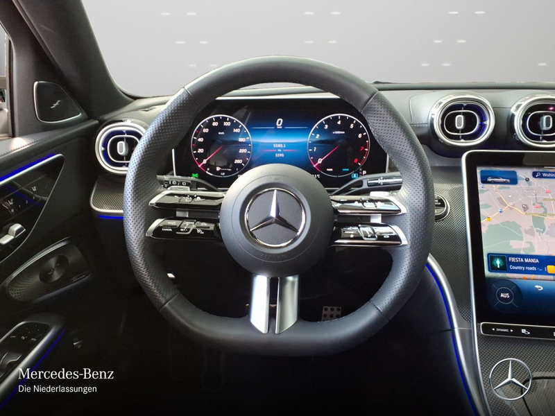 Mercedes-Benz C 180 T AMG+NIGHT+360+AHK+LED+BURMESTER+SITZKLIMA — photo 14