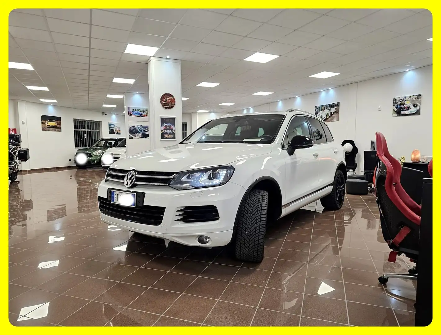 Volkswagen Touareg 3.0 V6 TDi  BlueMotion 204 CV Executive Garantito Blanco - 2