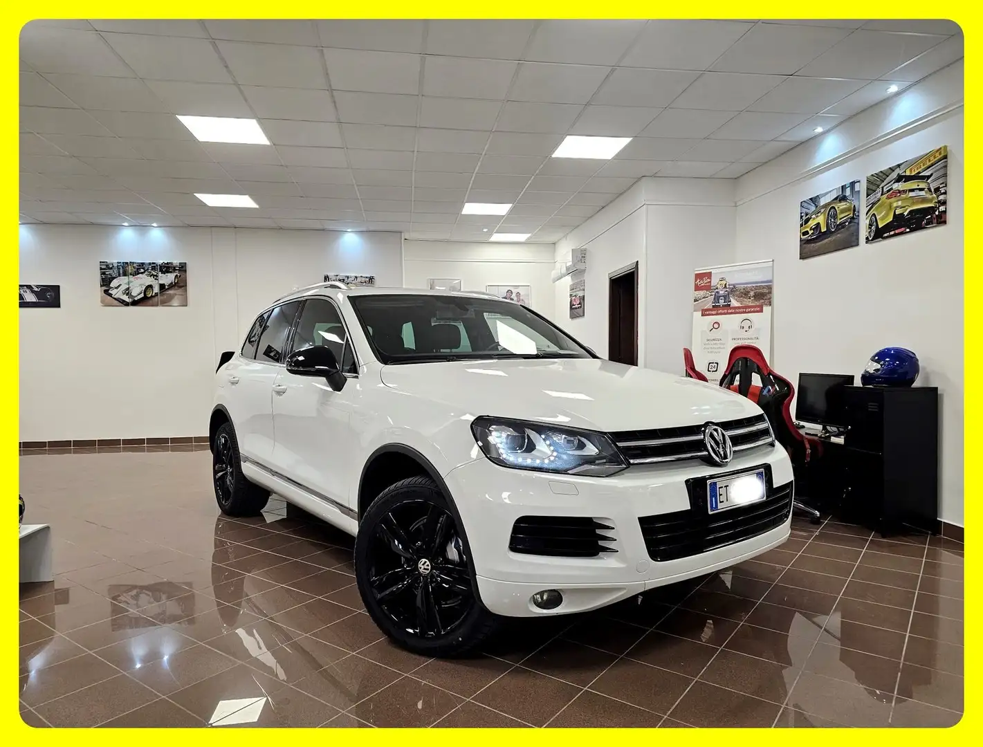 Volkswagen Touareg 3.0 V6 TDi  BlueMotion 204 CV Executive Garantito Blanco - 1