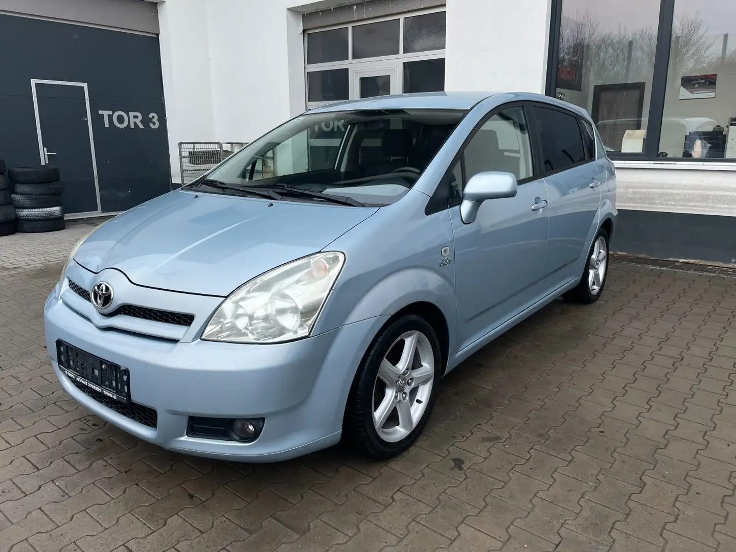 Toyota Corolla Verso Sol 7 Sitze Webasto Tempomat MFL Bleu - 1