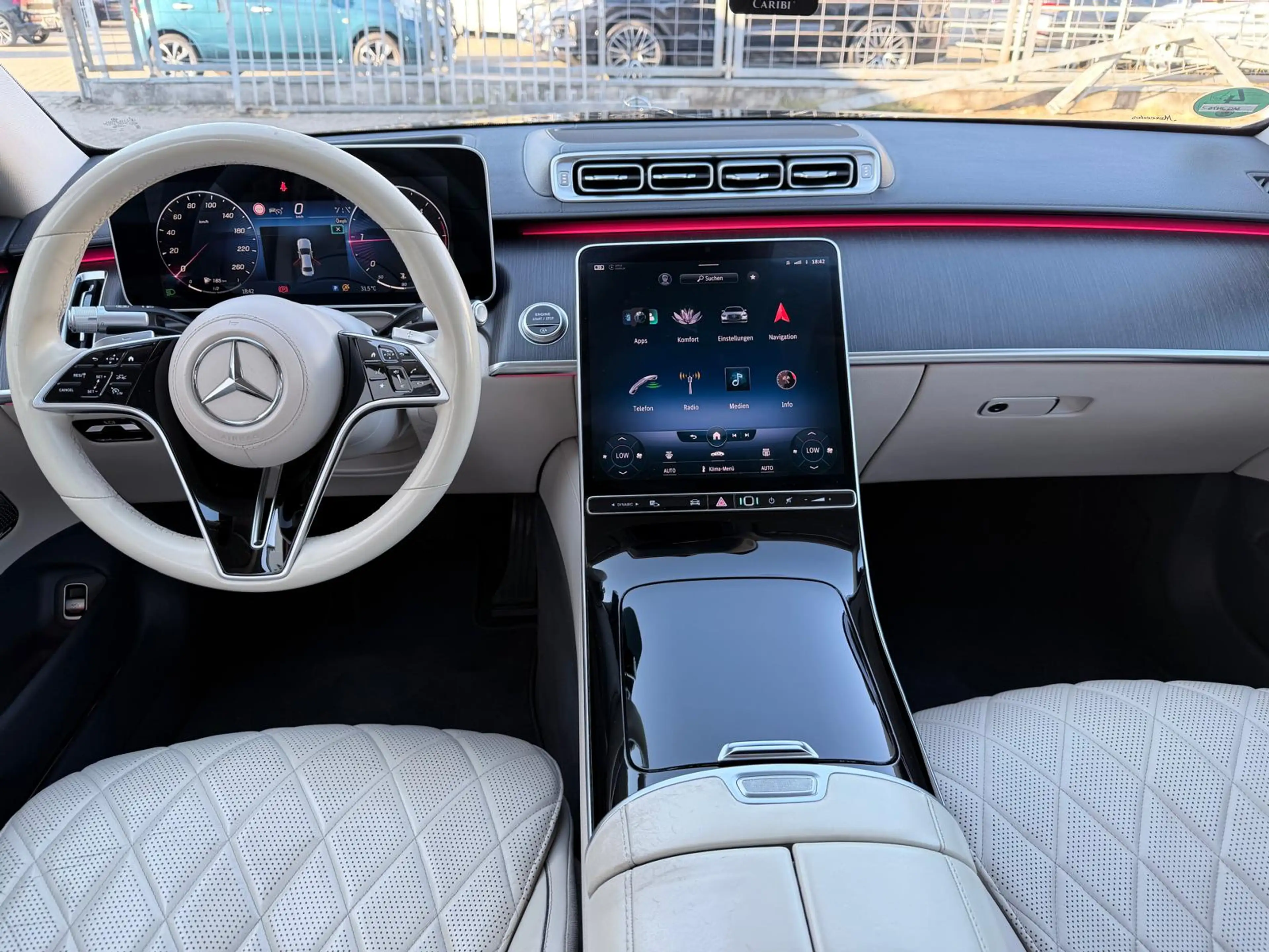 Mercedes-Benz S 400 d 4Matic, Pano, Virtual, Nappa-Leder, Headup — photo 12