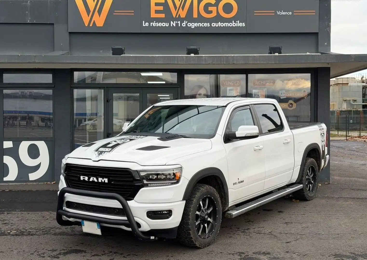 Dodge RAM bighorn 1500 crew cab 5.7 gpl 400ch 4wd bva Blanc - 1