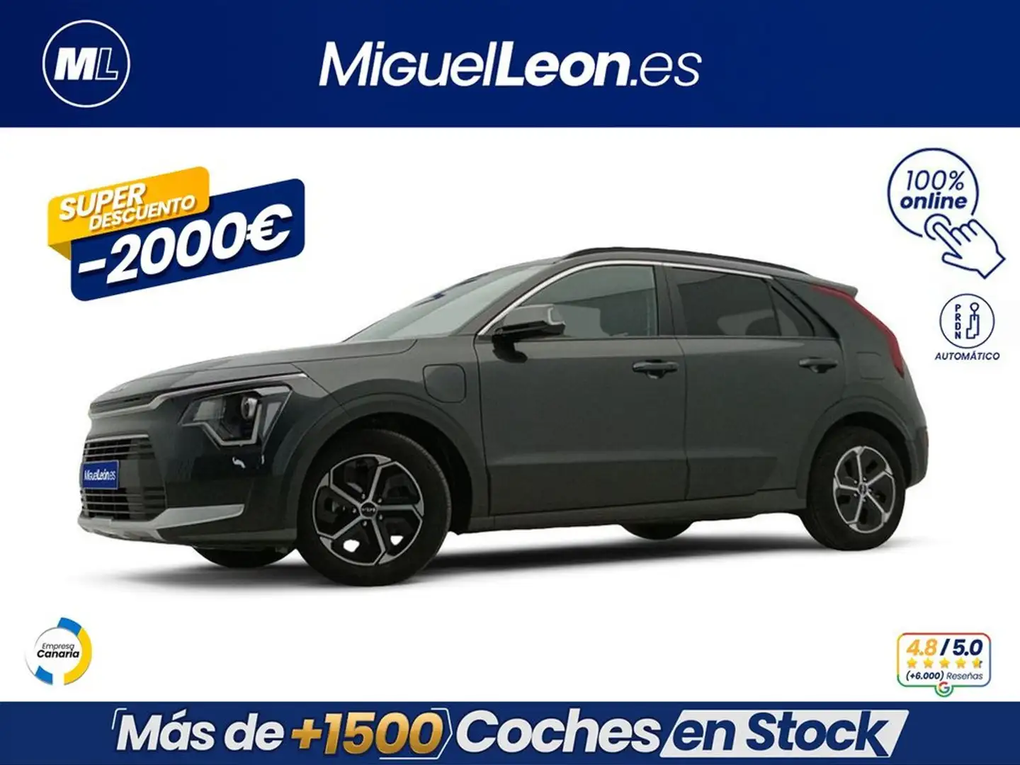 Kia Niro 1.6 PHEV Concept 183 Azul - 1