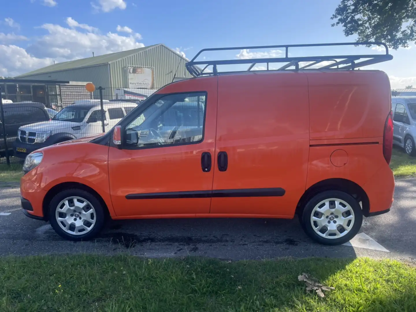 Fiat Doblo Cargo 1.3 MJ L1H1 SX | 90 PK | Airco | 2x Schuifde Оранжевий - 2