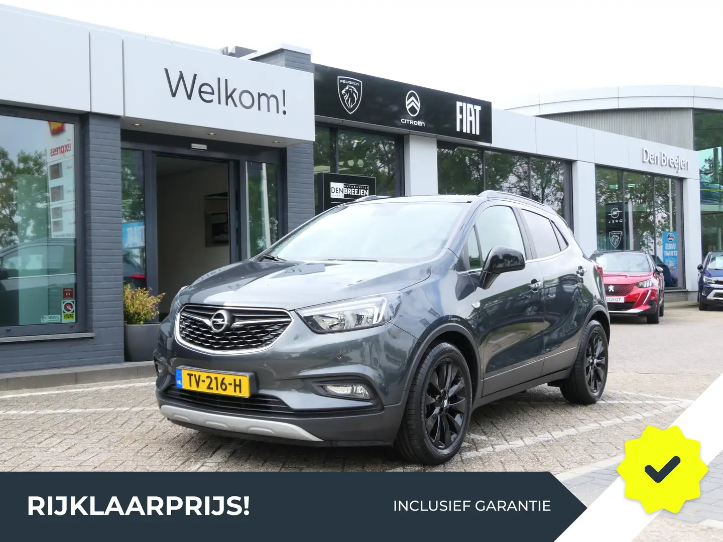 Opel Mokka X 1.4 Turbo Innovation Automaat | Schuif/-kanteldak Gris - 1