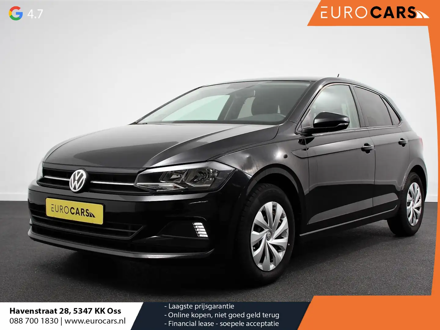 Volkswagen Polo Plus 1.0 TSI DSG Comfortline | Navigatie | Adaptive Cru Чорний - 1