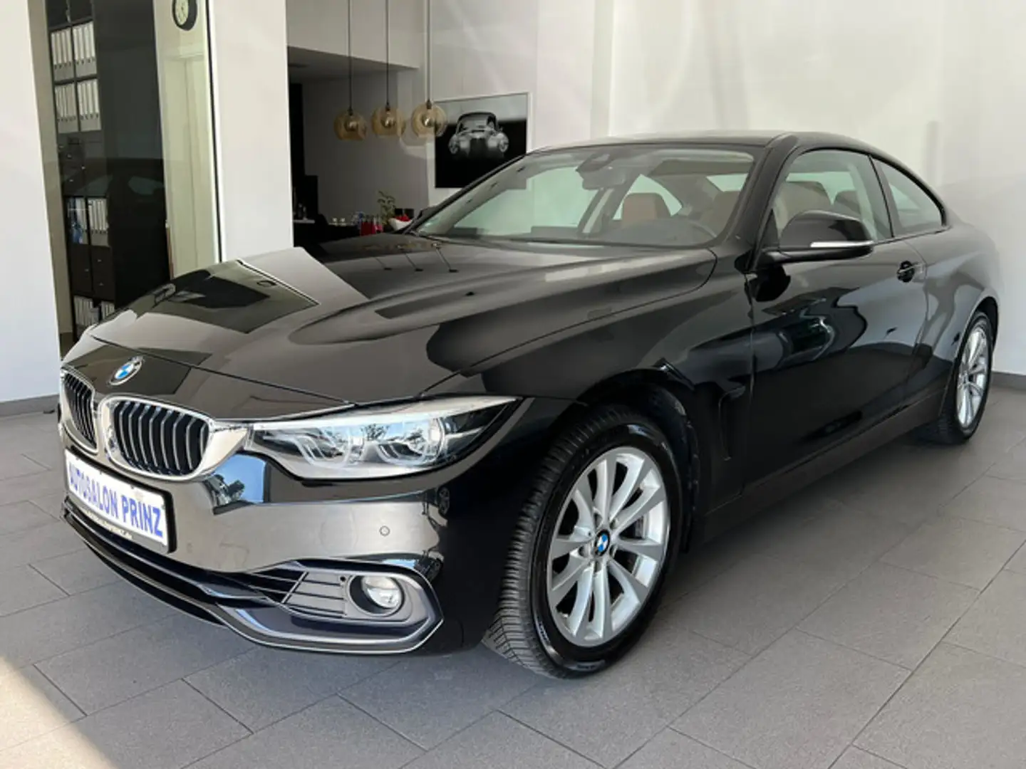 BMW 430 i Sport Line XDRIVE AUTOM NAVI LDR PDC KLIMA Schwarz - 1