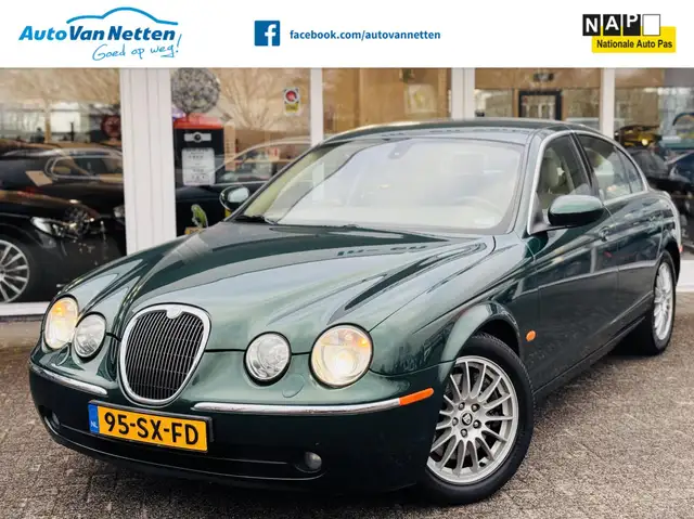 Jaguar S-Type 3.0 V6 238pk Automaat, Executive,Leder,17"lmv,Pdc,