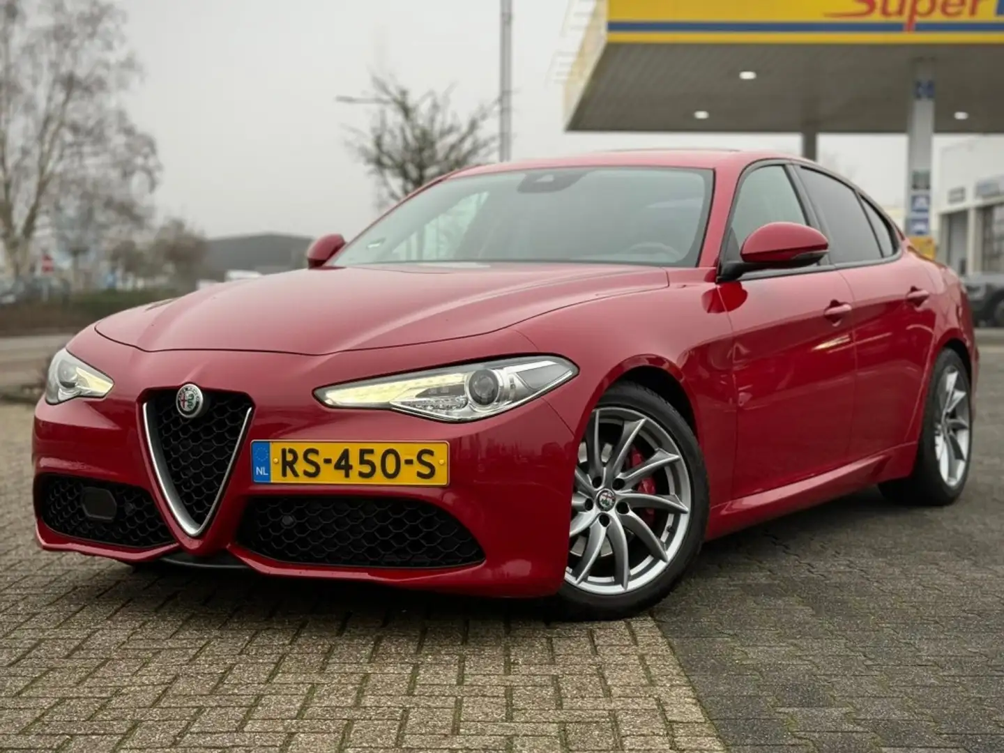 Alfa Romeo Giulia 2.0T 200PK LEER CAMERA Rot - 1