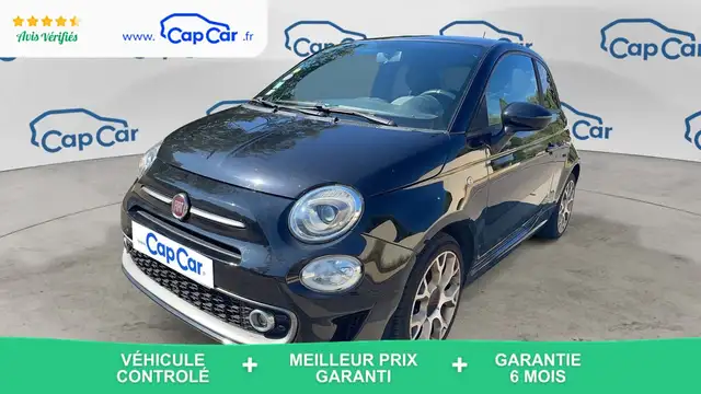 2017 Fiat 500 in Black for sale