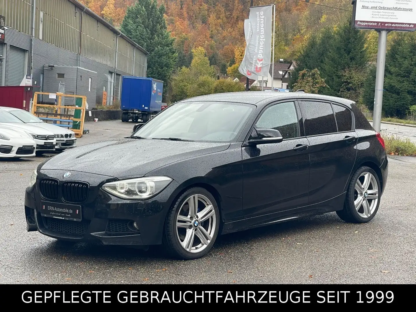 BMW 125 i M Sport*KEYLESS GO*LEDER*BiXENON*TEMPOMAT* Schwarz - 2
