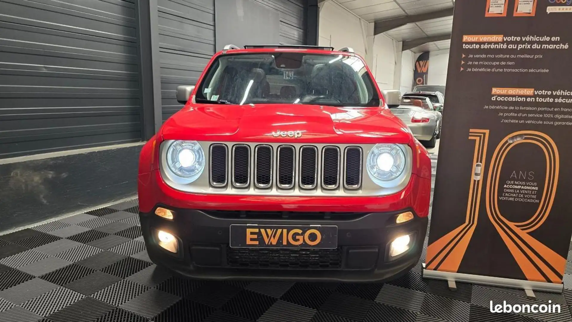 Jeep Renegade 1.6 MULTIJET 120 LIMITED 2WD BVA START-STOP Rouge - 2