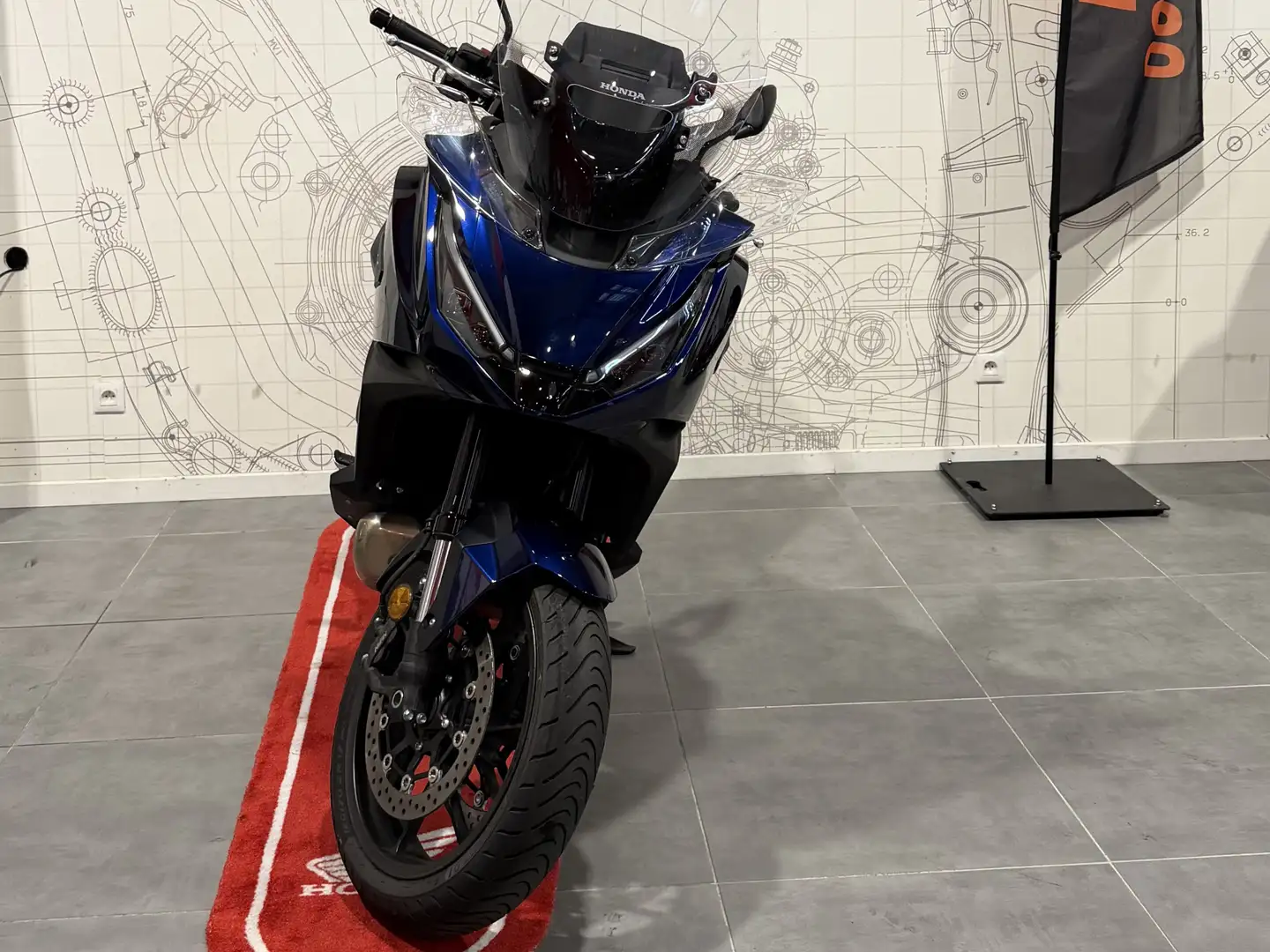 Honda NT 1100 Bleu - 2