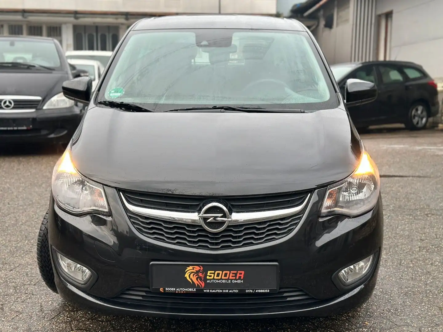 Opel Karl Edition*95TKM*2.HAND*PARKTRONIC*TEMPOMAT* Negro - 2