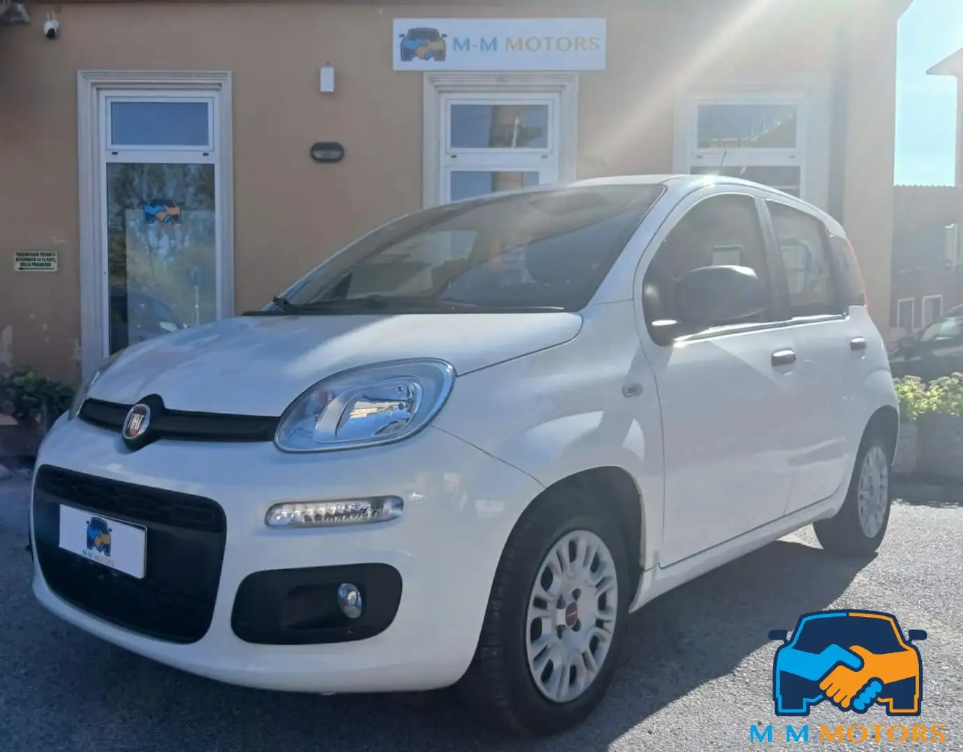 Fiat Panda 1.3 MJT 80 CV Easy Blanc - 1