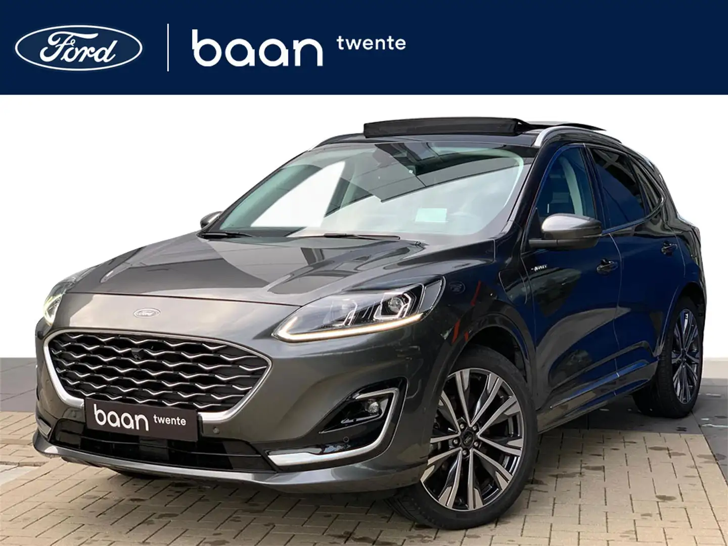Ford Kuga 2.5 PHEV 225 PK Vignale | Dealer onderhouden | 20 Grijs - 1