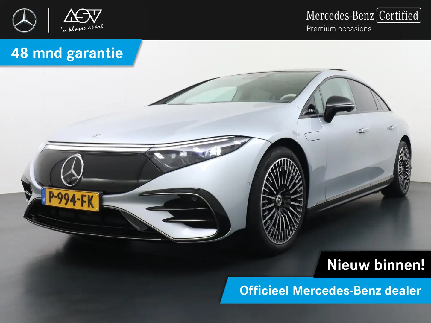 Mercedes-Benz EQS 450+ AMG Line 108 kWh Accu | Panorama - Schuifdak Grau - 1
