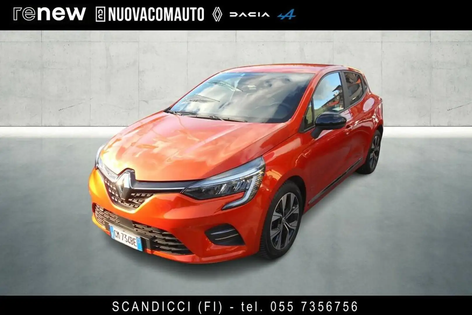 Renault Clio 1.5 blue dci Evolution 100cv Arancione - 1