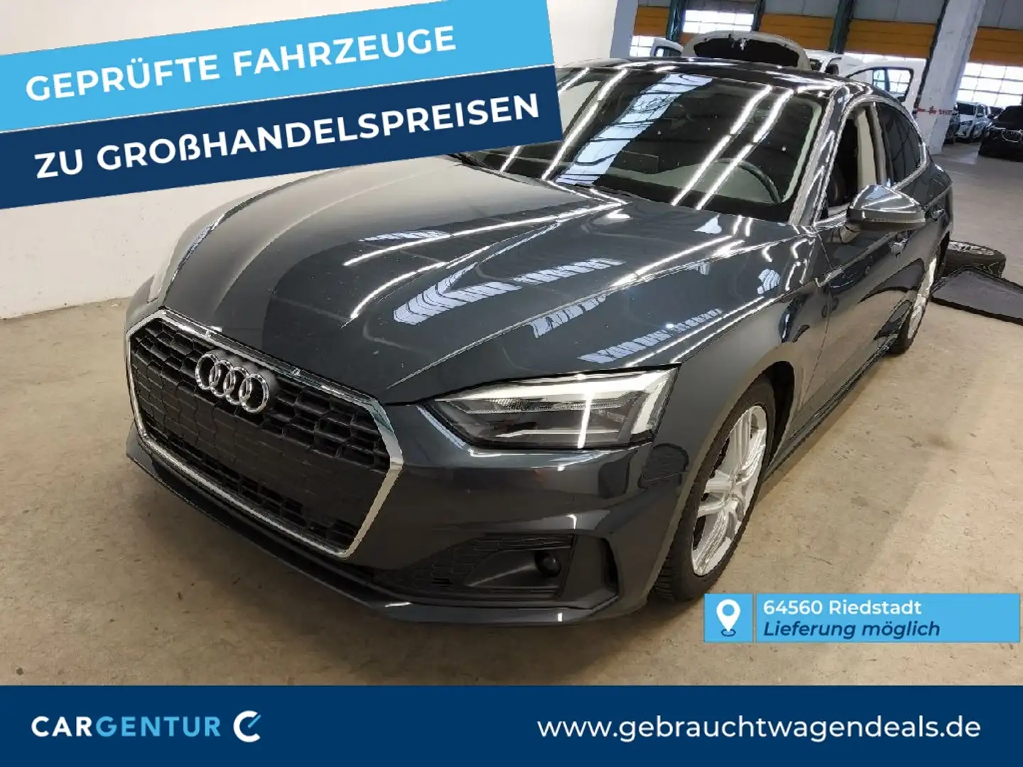 Audi A5 40 Sportback 2.0 TFSI Virtual Pano ACC Grau - 1