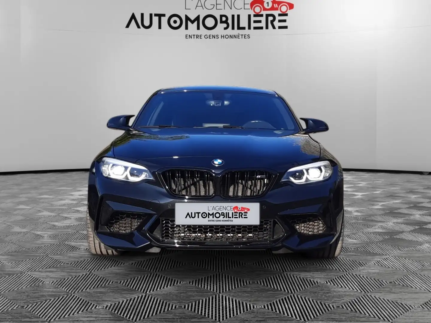 BMW M2 Coupé 3.0 Competition DKG/ Garantie 12 Mois Zwart - 2