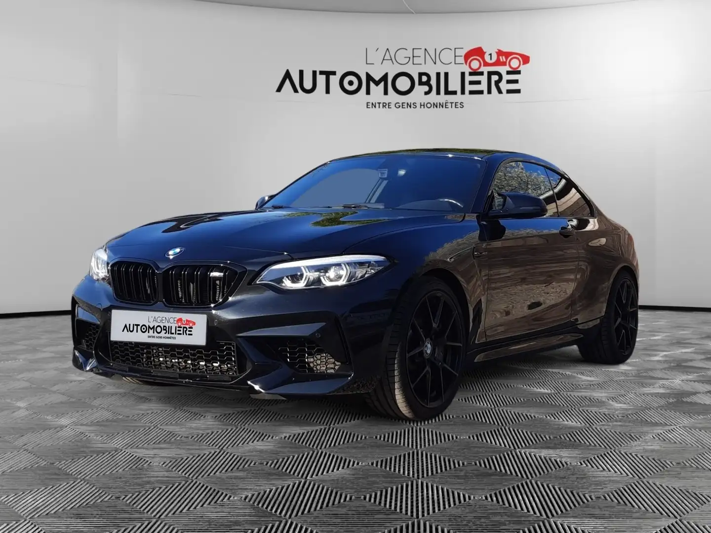 BMW M2 Coupé 3.0 Competition DKG/ Garantie 12 Mois Zwart - 1