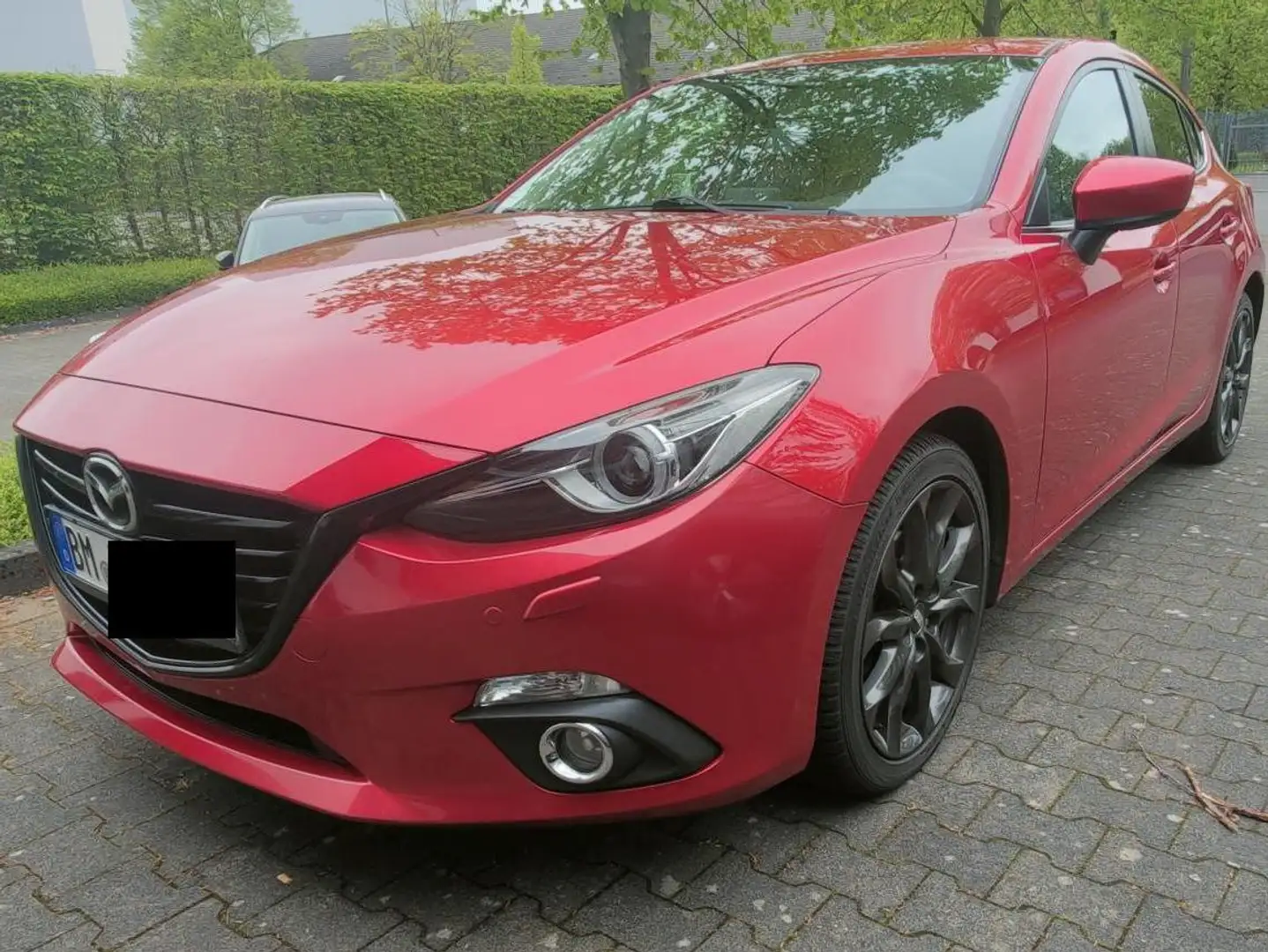 Mazda 3 3 Sports-Line, Standheizung, Bose, Headup Kırmızı - 1