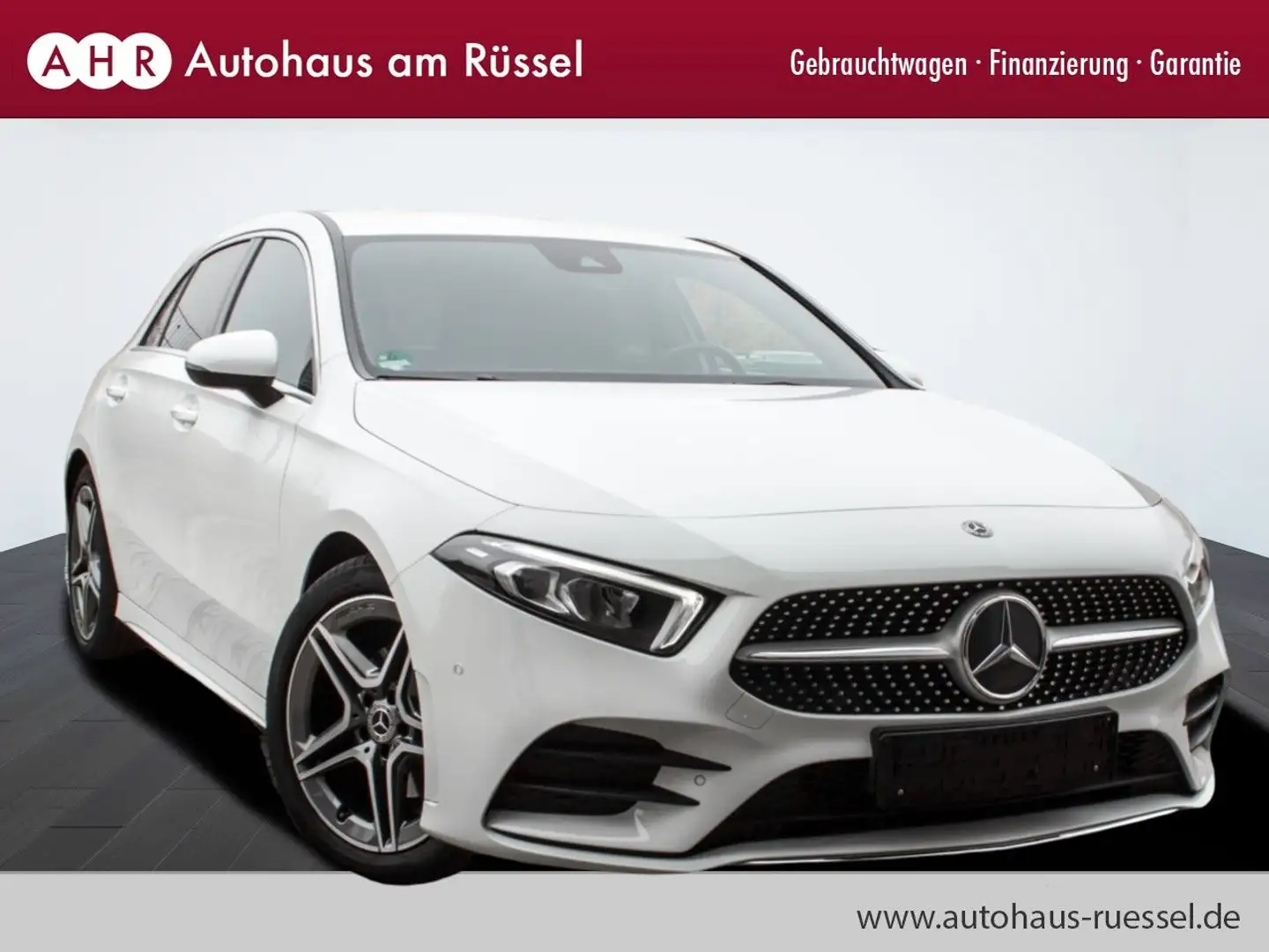 Mercedes-Benz A 200 AMG Line *Kamera*Navi*SitzHZ* Blanc - 1