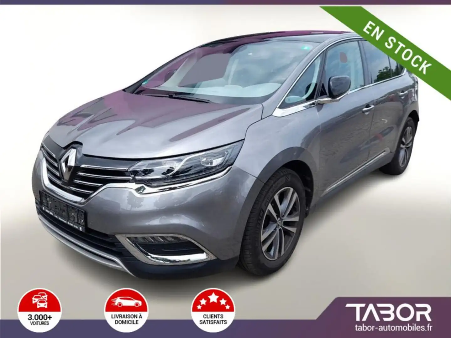 Renault Espace 1.6 dCi 160 EDC Intens Pano GPS Gris - 1