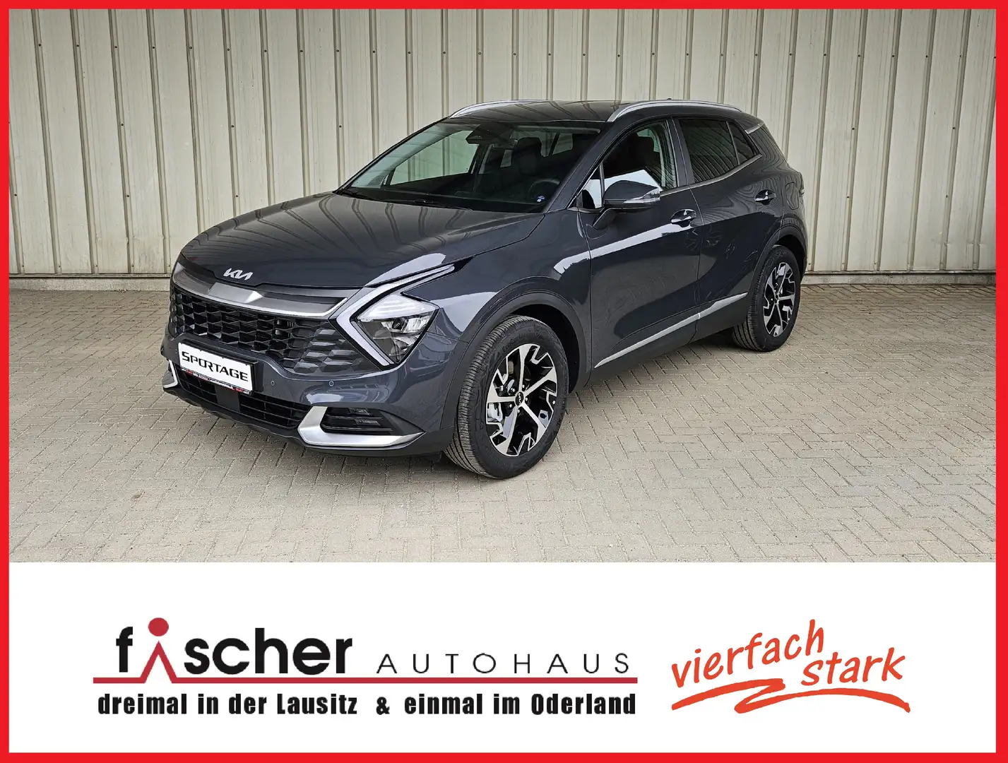 Kia Sportage 1.6T 48V 2WD DCT ULTIMATE LEDER Gris - 1