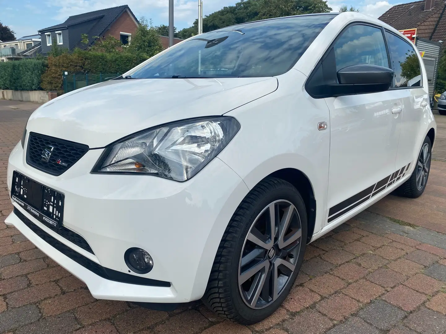 SEAT Mii FR-Line+Automatik+PDC+SHZ+KLIMA+PANORAMA Blanco - 1