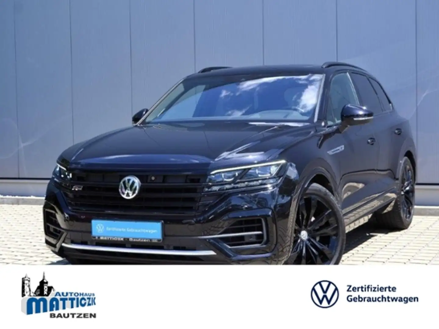 Volkswagen Touareg 3.0 V6 TDI 286 PS 4M R-Line BLACK-STYLE/LUFT/AHK/ Schwarz - 1