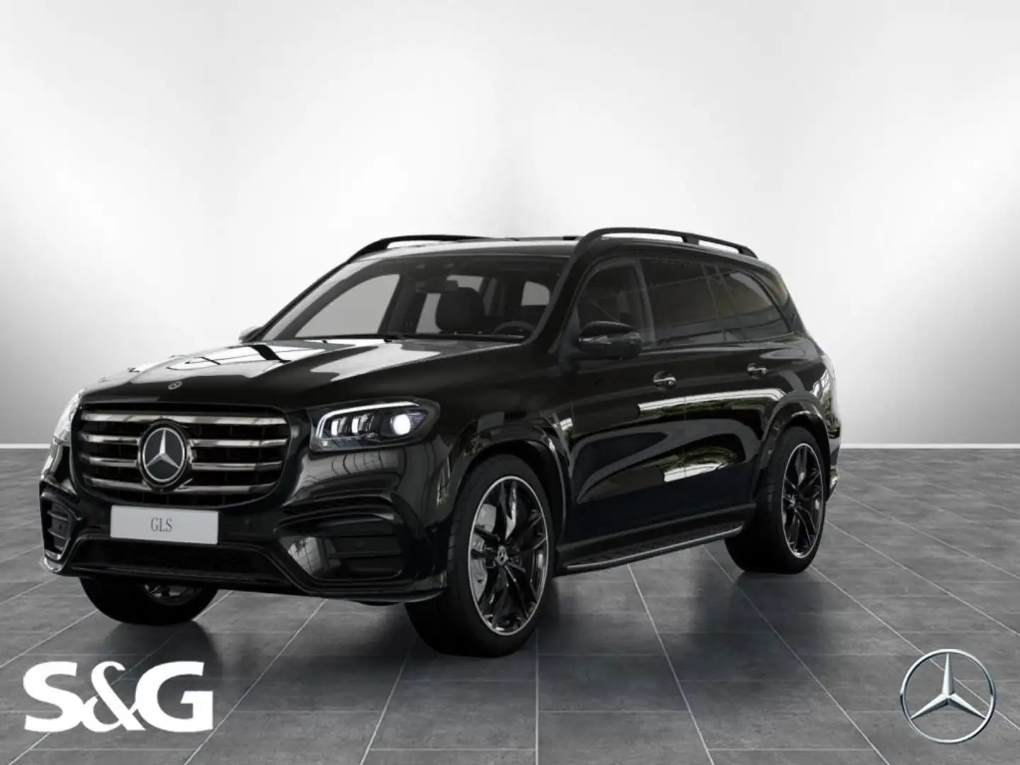 Mercedes-Benz GLS 450 AMG Pano+HUD+Totwink.+AHK+MBUX+M-LED Schwarz - 1