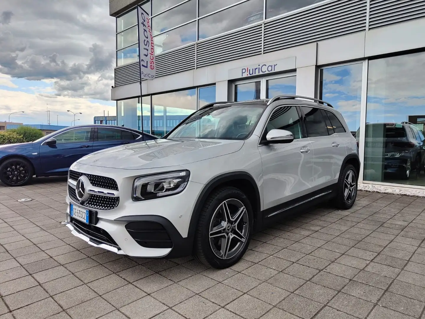Mercedes-Benz GLB 200 d 150cv Premium Auto 7Posti Camera Tetto LED 19 Argento - 1