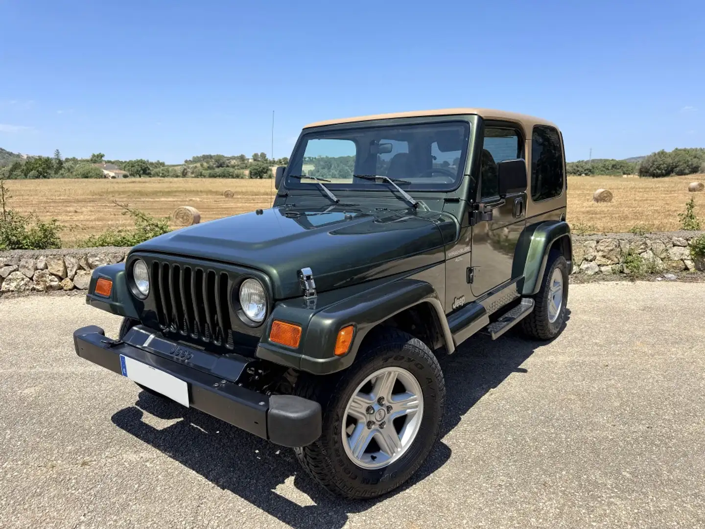 Jeep Wrangler TJ Verde - 1