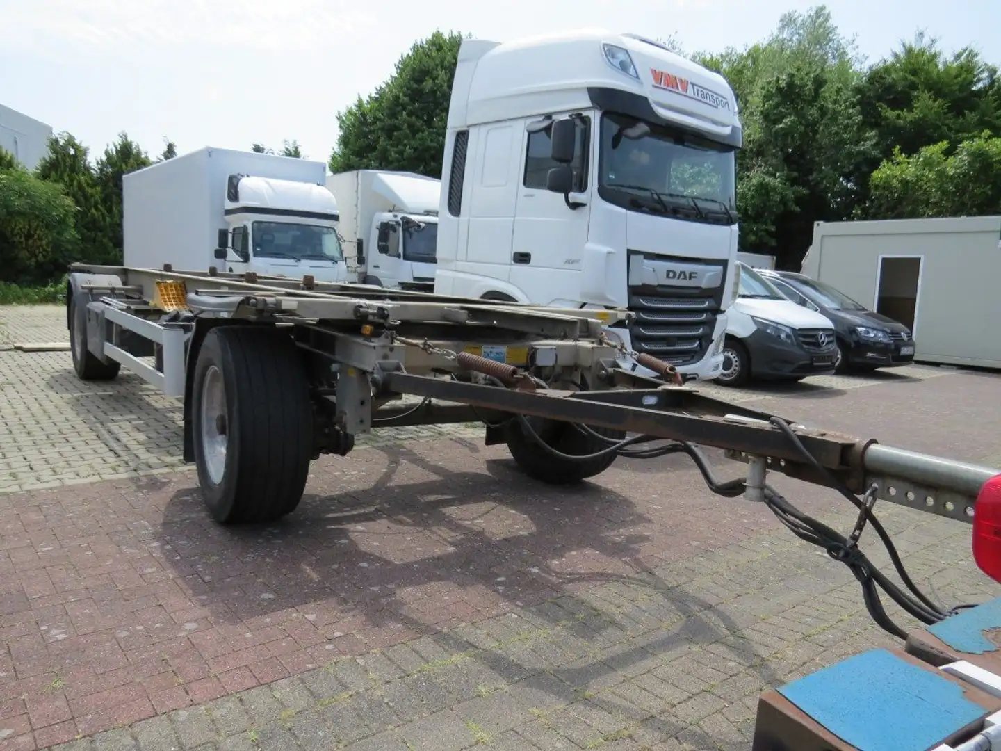 Sonstige Marken Wüllhorst- BDF Anhänger mit Tank für Verb Grau - 1
