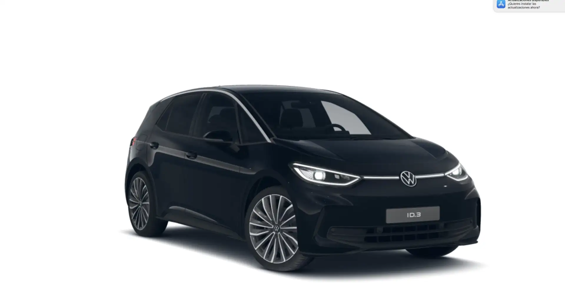 Volkswagen ID.3 Pro 150kW 63kWh Negro - 2