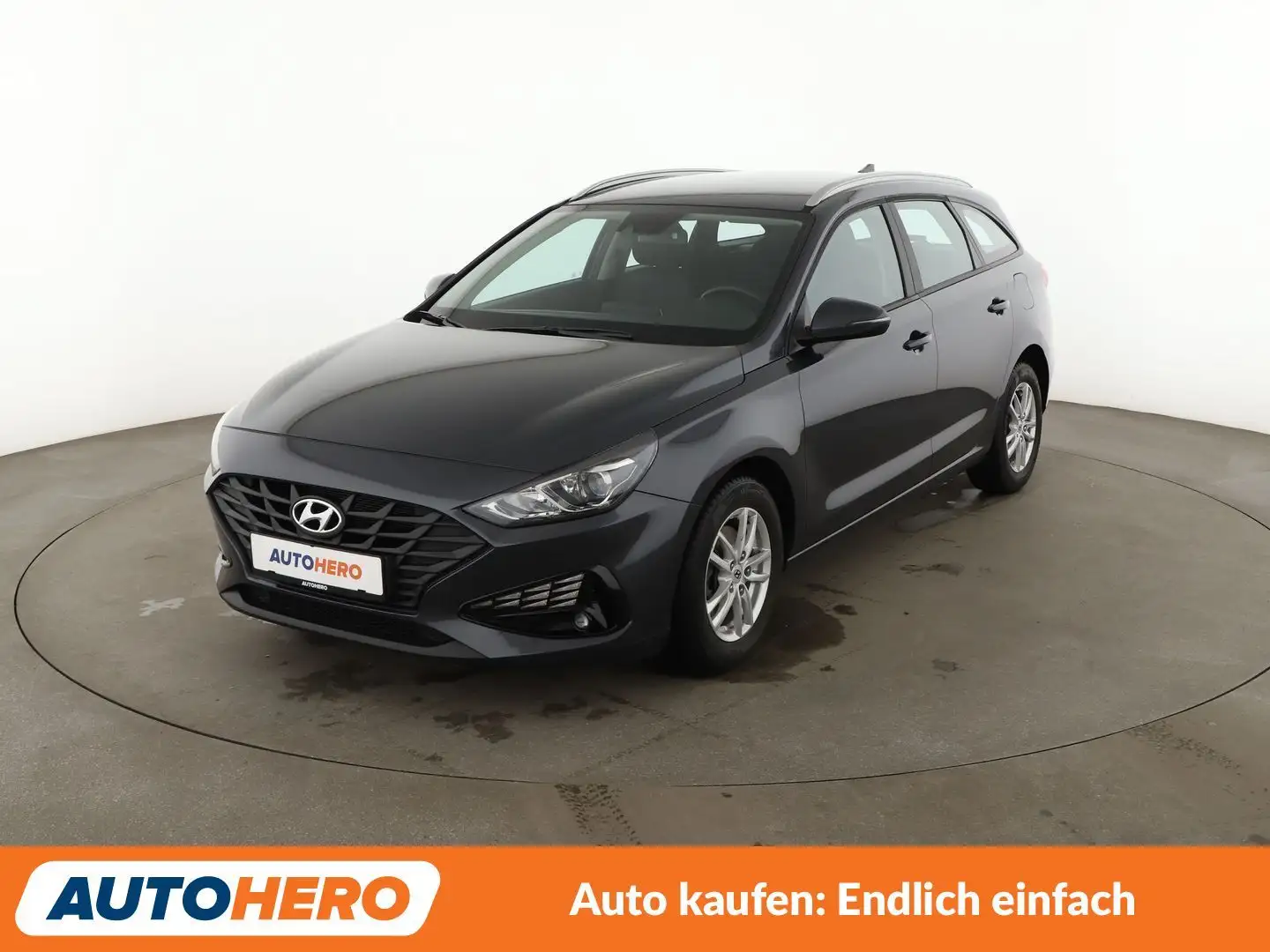 Hyundai i30 1.0 T-GDI Mild-Hybrid Select*SPUR*PDC*KLIMA*TEMPO* Gris - 1