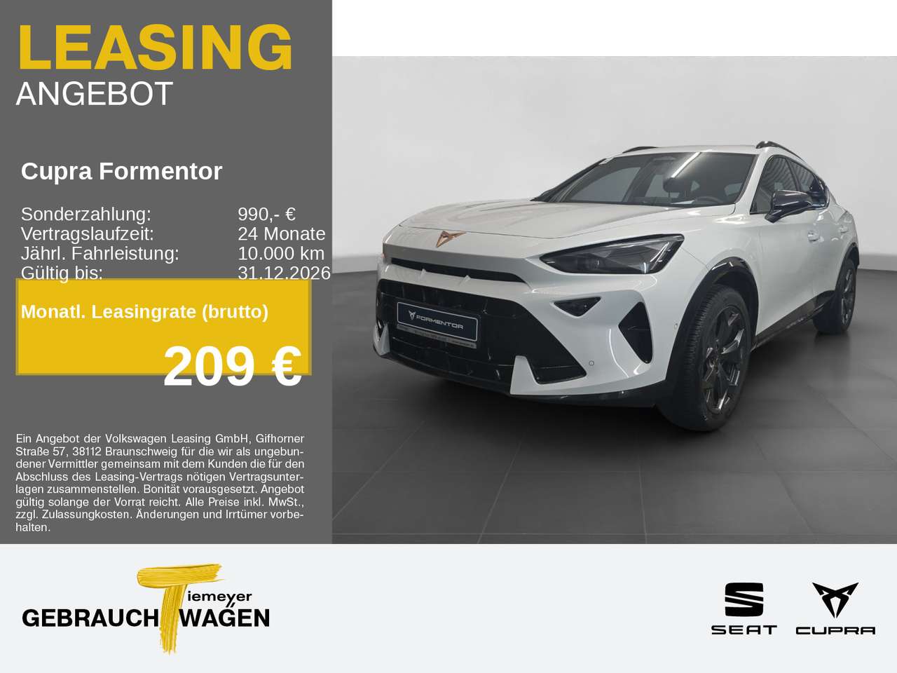 Cupra Formentor 2026