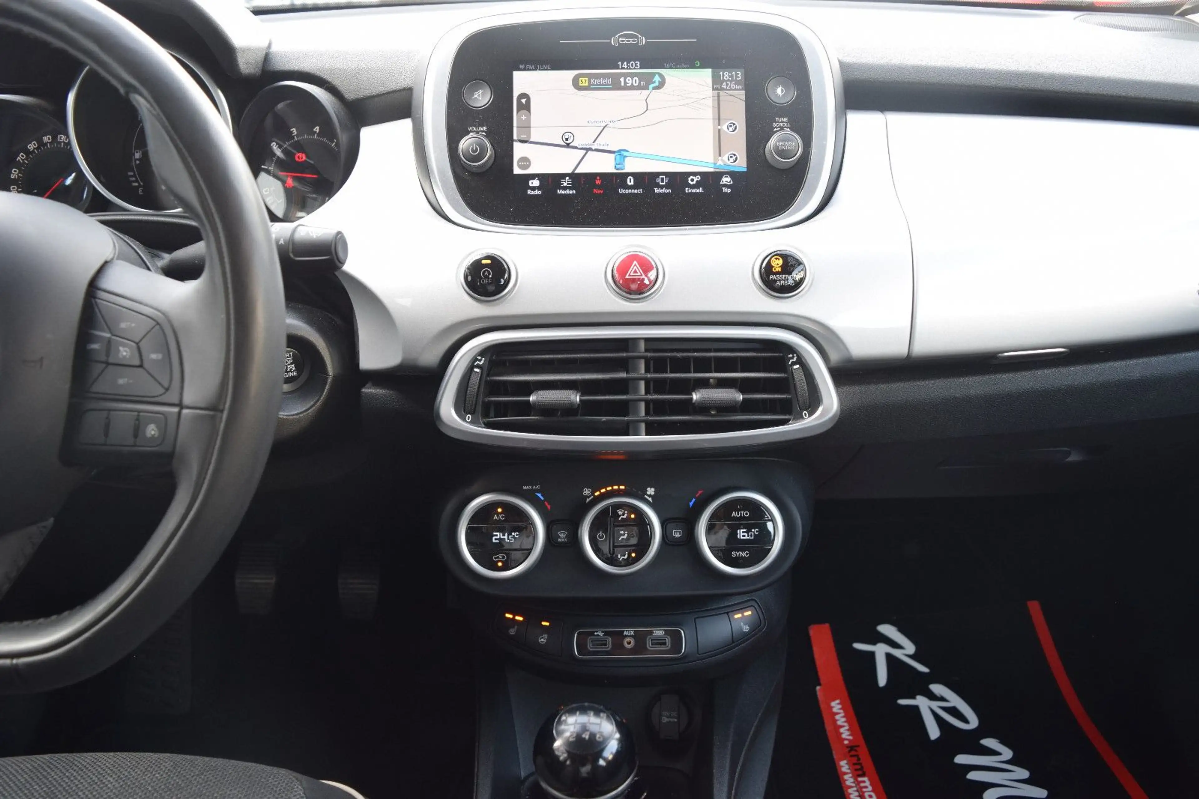 Fiat 500X KLIMAAUTOMATIK,NAVI,START&STOP,PDC,TEMPOMAT — photo 12