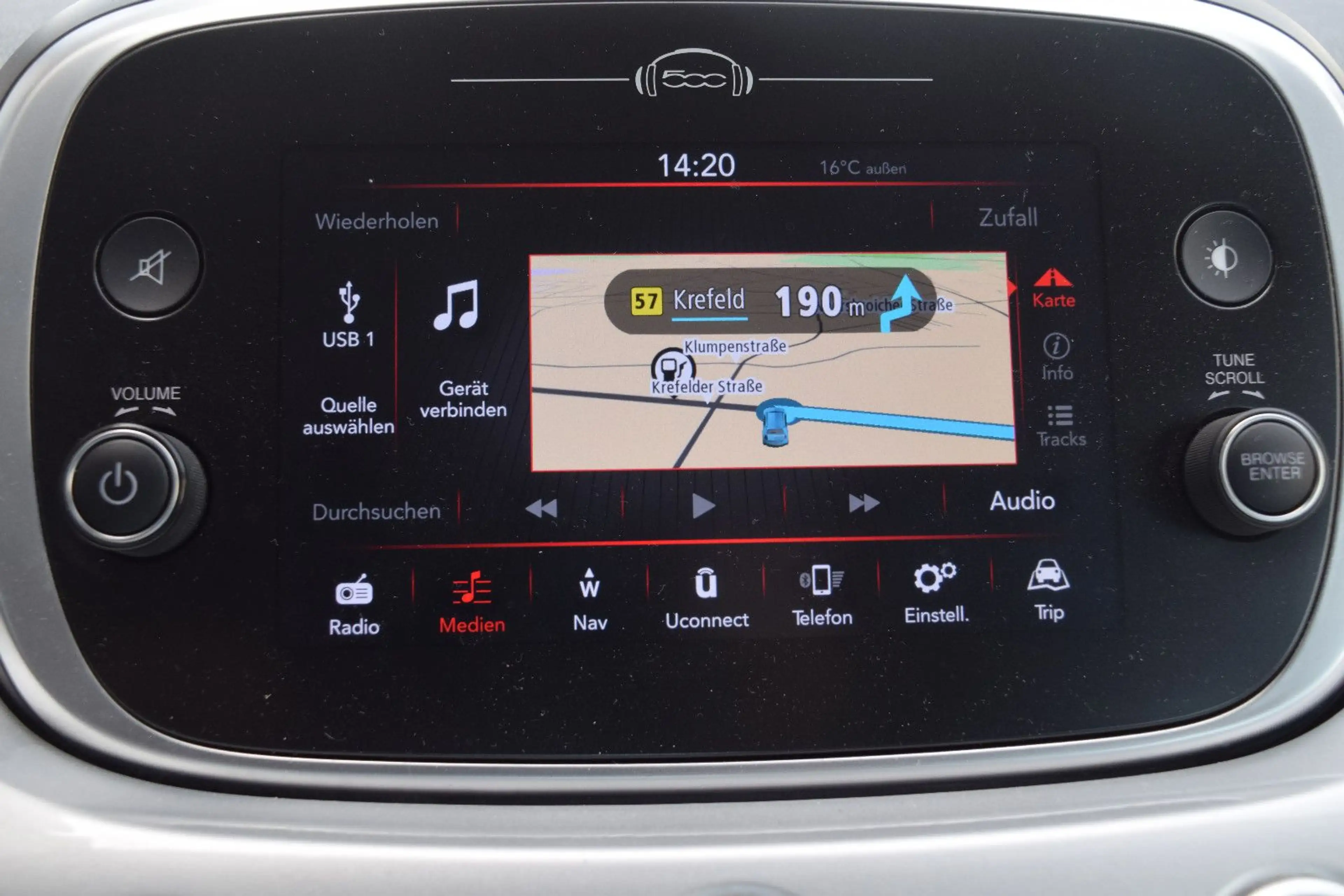 Fiat 500X KLIMAAUTOMATIK,NAVI,START&STOP,PDC,TEMPOMAT — photo 14