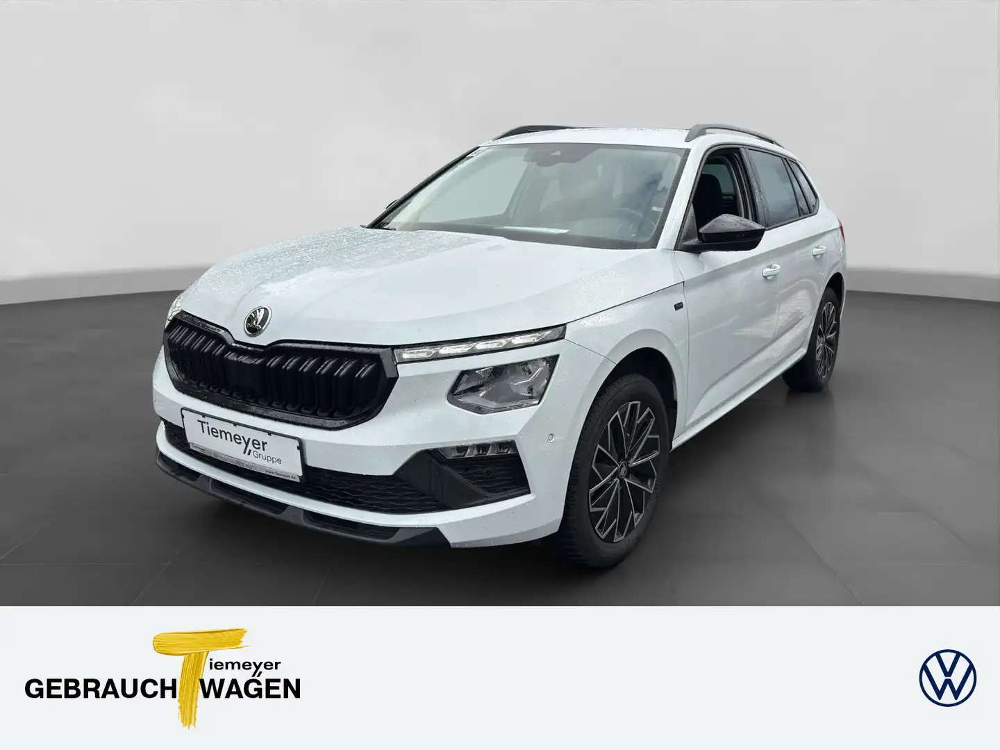 Skoda Kamiq 1.5 TSI DSG SELECTION LM17 AHK SITZH KAMER Weiß - 1