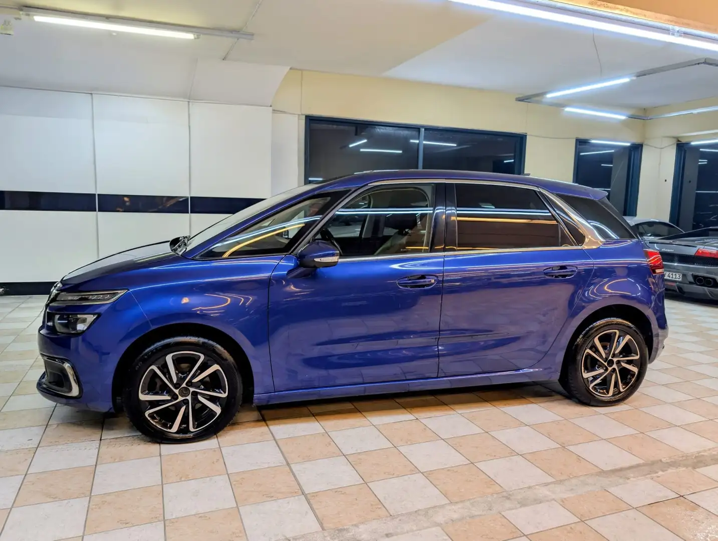 Citroen C4 Picasso 1.6 bluehdi Feel s 120 S&S EAT6 Bleu - 2
