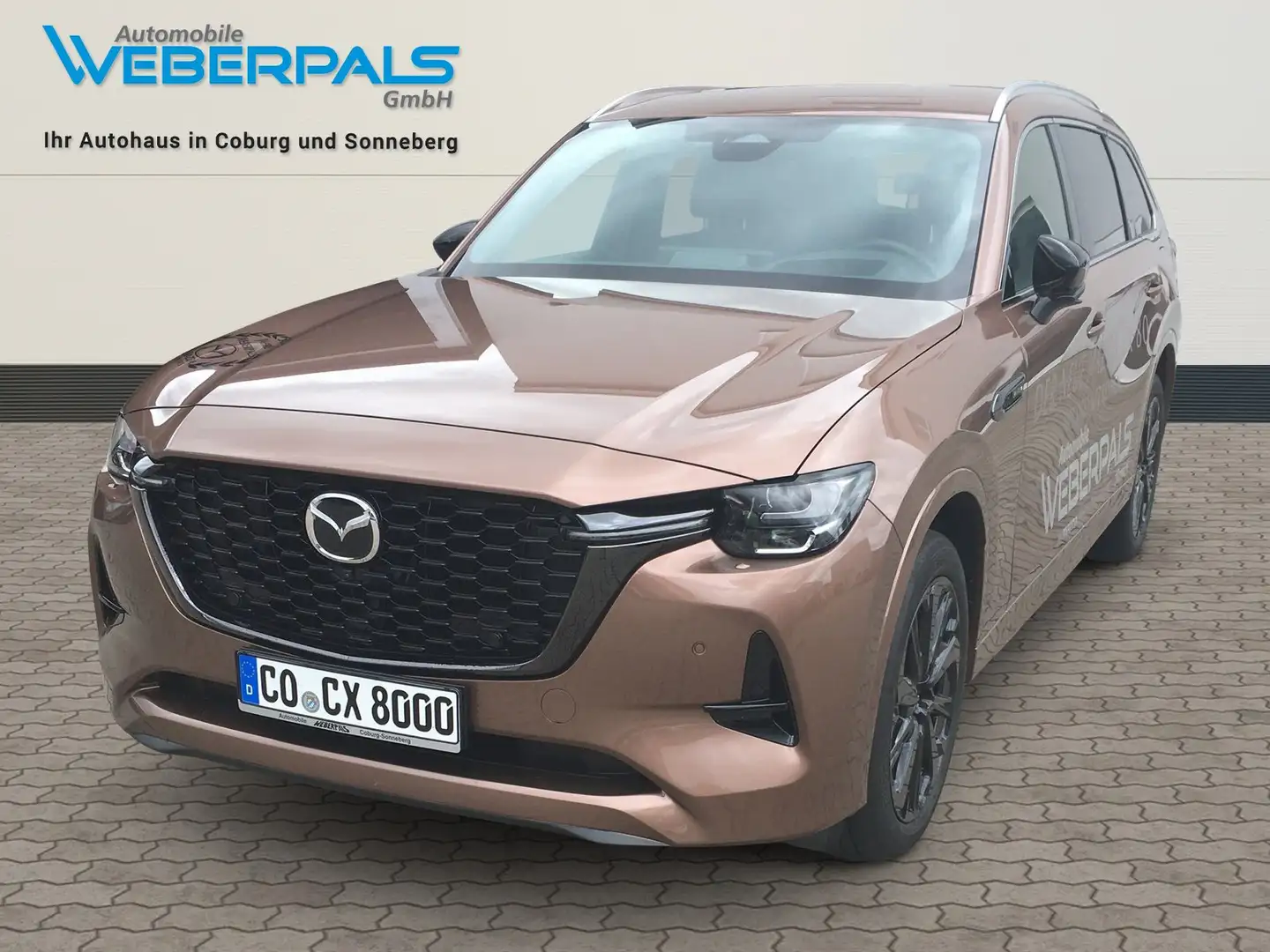 Mazda CX-80 Homura Hybrid AWD-LEDER-BOSE-360°KAMERA-NAVI Bronce - 1