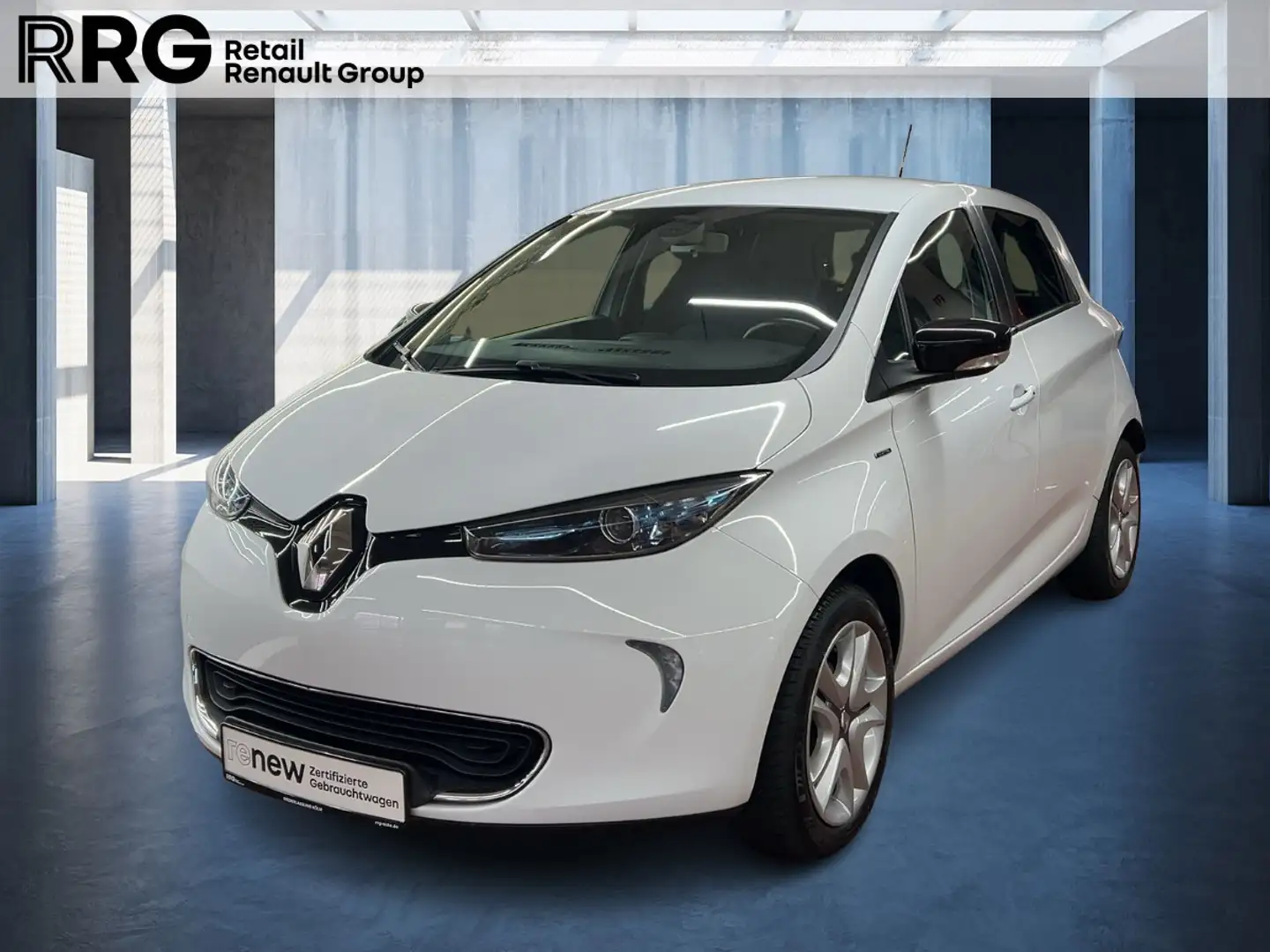 Renault ZOE LIFE R110 40kWh BATTERIEMIETE Weiß - 1