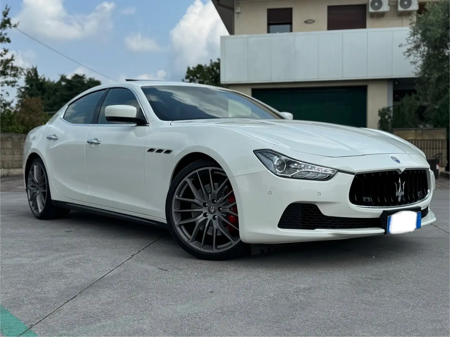 Maserati Ghibli 3.0 V6 ds 275cv auto Blanc - 2