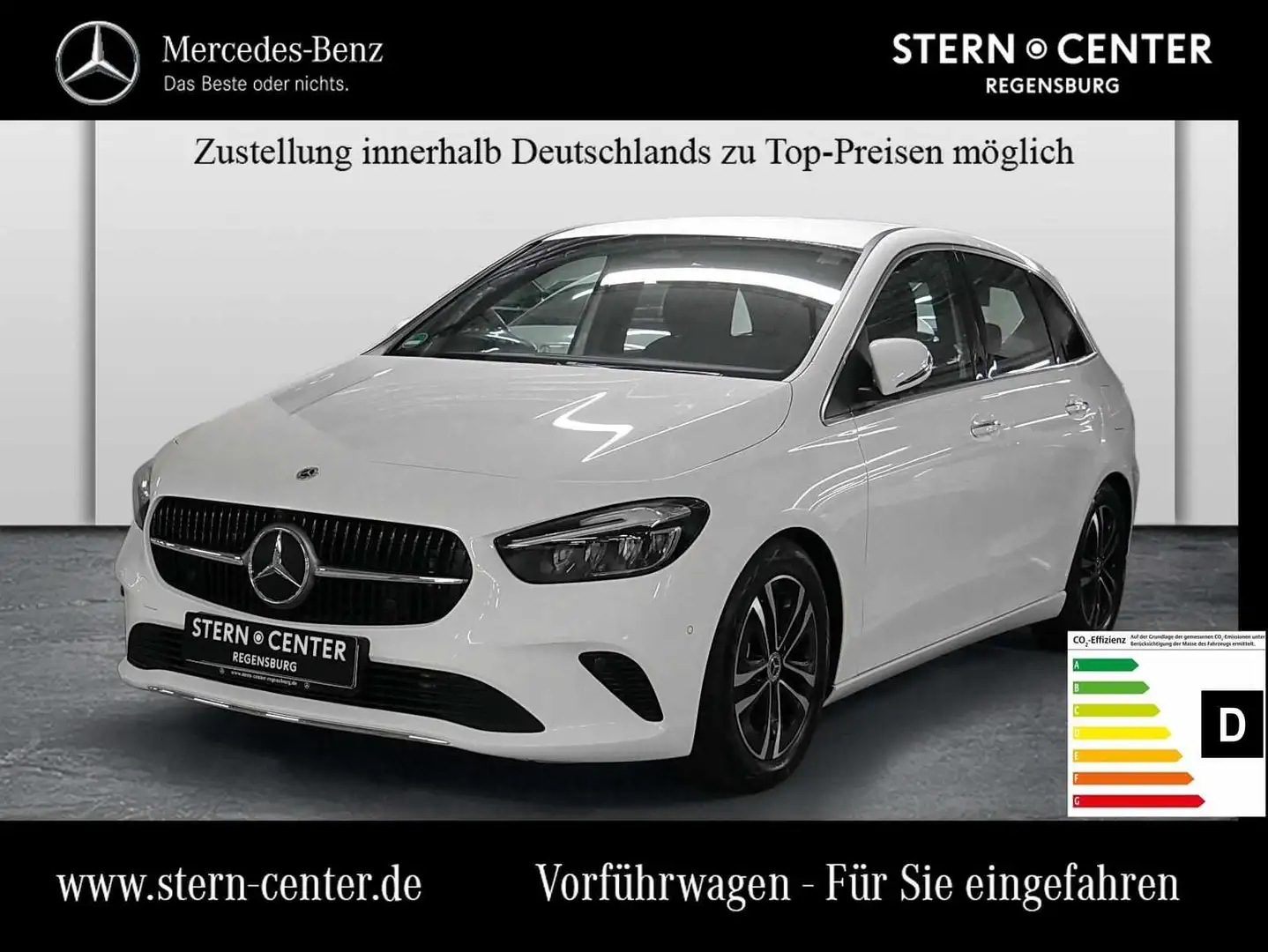 Mercedes-Benz B 200 d PROGRESSIVE+DISTRONIC+360°+AHK+LED+MBUX+ Weiß - 1