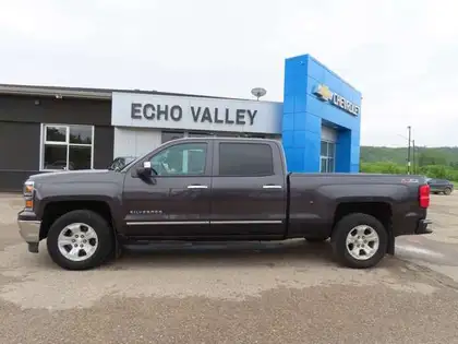 Gray 2014 Chevrolet Silverado 1500 Pickup Truck Four-Wheel Drive Automatic