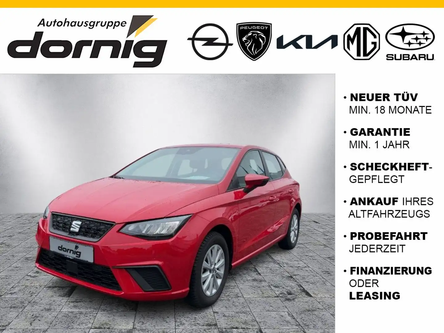 SEAT Ibiza Style,LED,Kamera,SHZ,Navi Rot - 1