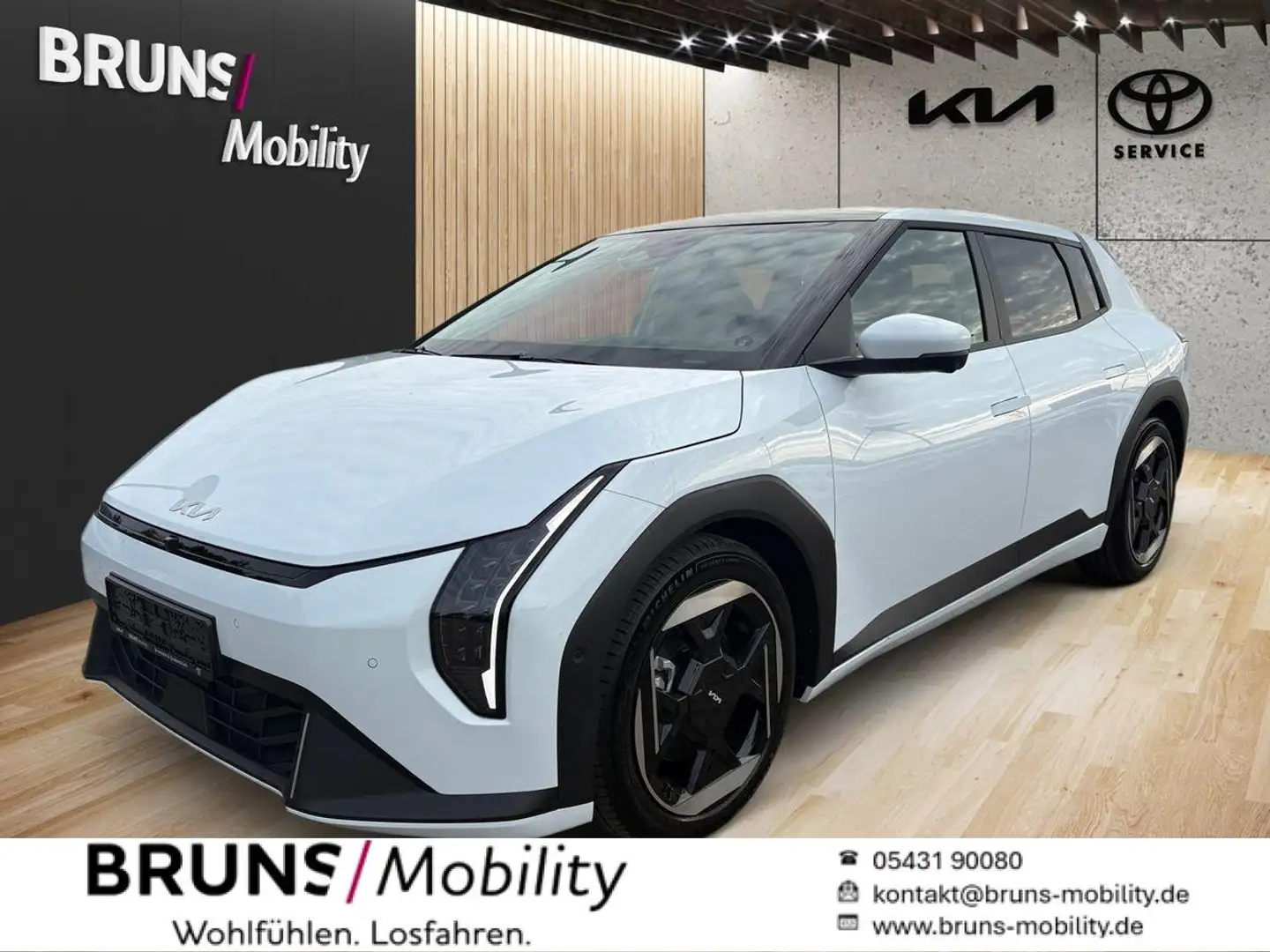 Kia EV4 Earth 81,4 KW/h   Alle Pakete! Белый - 1
